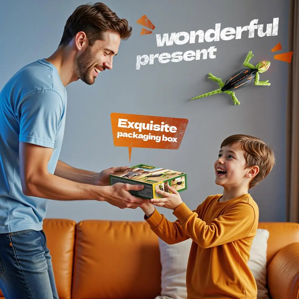 Wall-Climbing RC Robot Toy
