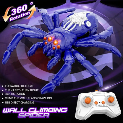 Wall-Climbing RC Robot Toy